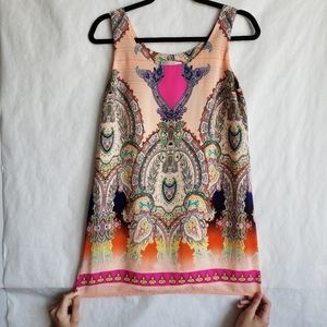 RENEE C. Lined Tunic Tank Size Small